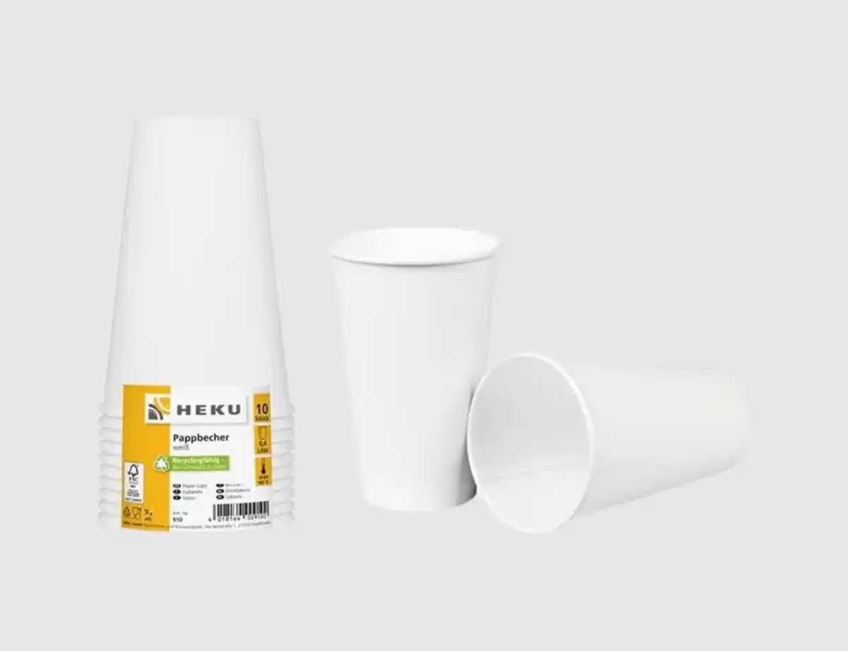 Bild 1 von Getränkebecher Weiß 0,4l