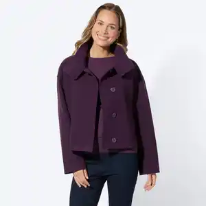 Damen-Jacke mit breitem Kragen