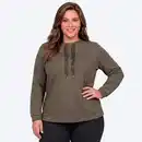 Bild 1 von Damen-Sweatshirt mit U-Bootausschnitt, große Größen