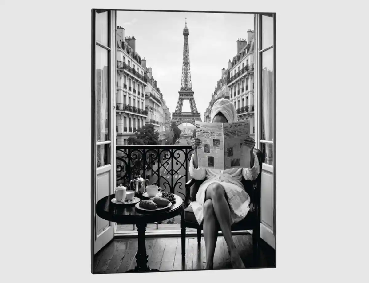 Bild 1 von Bild Slim Frame Black Paris Weekend 50x70cm