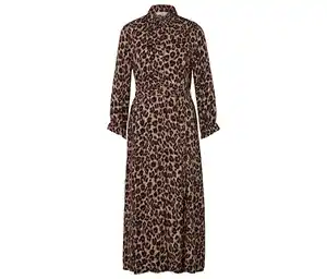 Bedrucktes Hemdblusenkleid