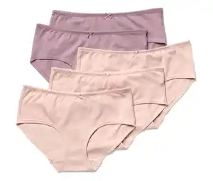 5 Pantys, rosé und mauve