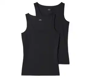 2 Tops, schwarz