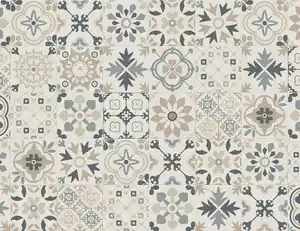 PVC Calypso Tile Beige, Grau 2m