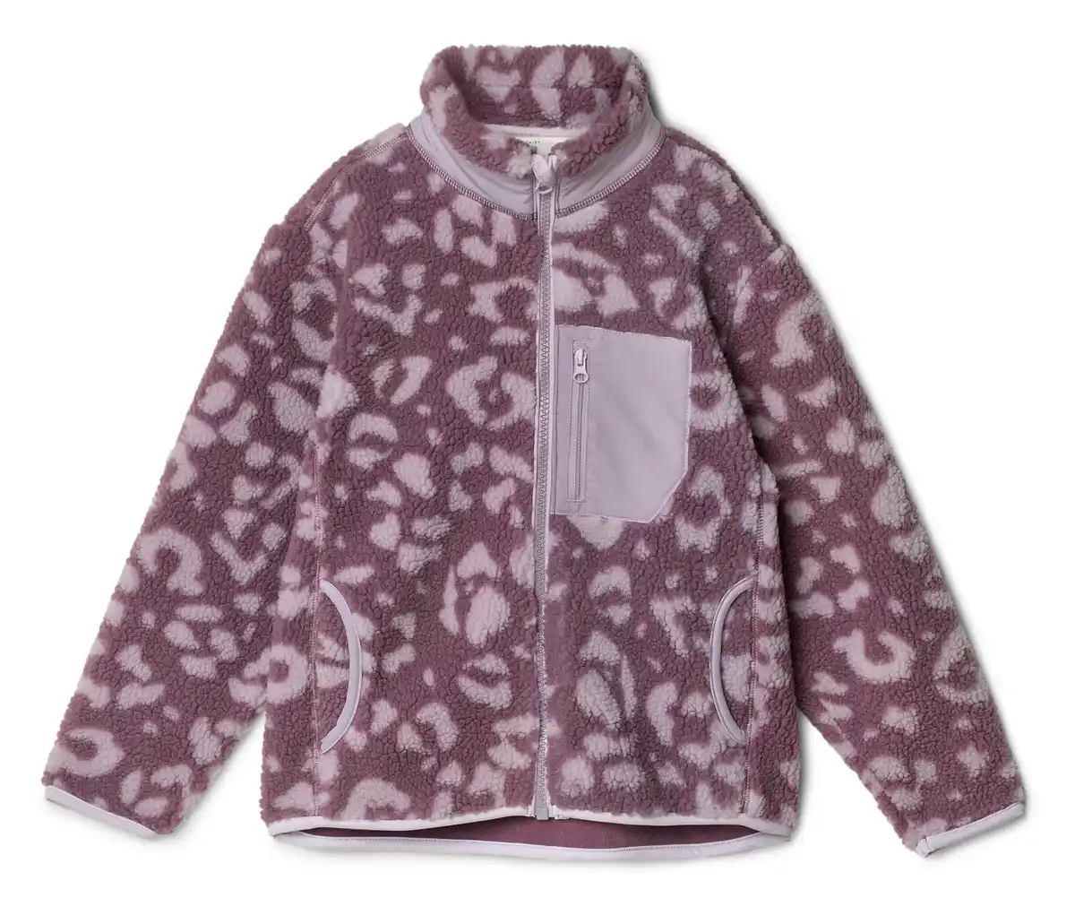 Bild 1 von Kinder-Teddyfleecejacke, mauve