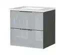 Bild 1 von Waschtisch »Celano« inkl. Becken, graphit-silbergrau, 61 cm