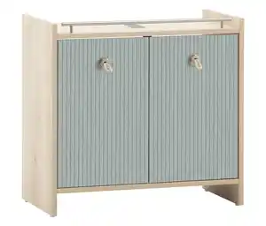 Waschbeckenunterschrank »Sonderby«, Nordic Blue Oak