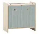 Bild 1 von Waschbeckenunterschrank »Sonderby«, Nordic Blue Oak