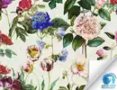 Bild 1 von Vorgeleimte Vliestapete Floral Bunt