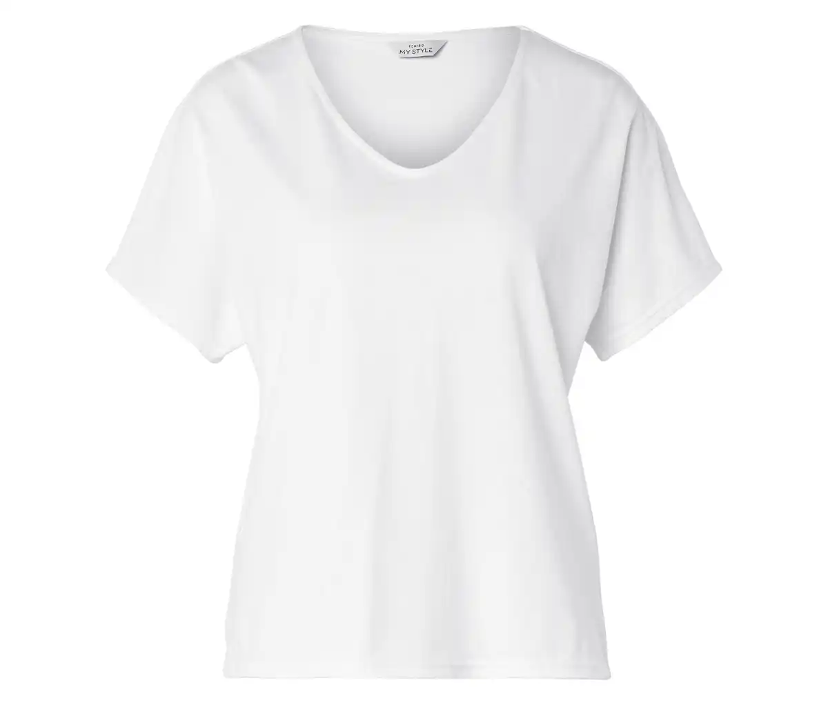 Bild 1 von Shirt aus Leinenmix, weiß