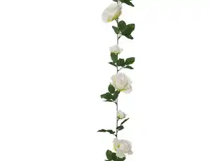 Girlande Rosen weiß