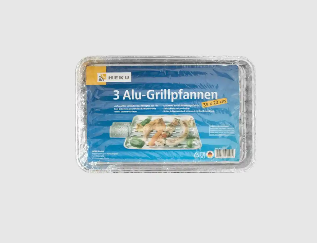 Bild 1 von Alu Grillpfanne 3 Stück