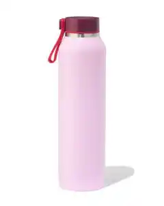 Thermosflasche, 500 ml, Edelstahl, rosa