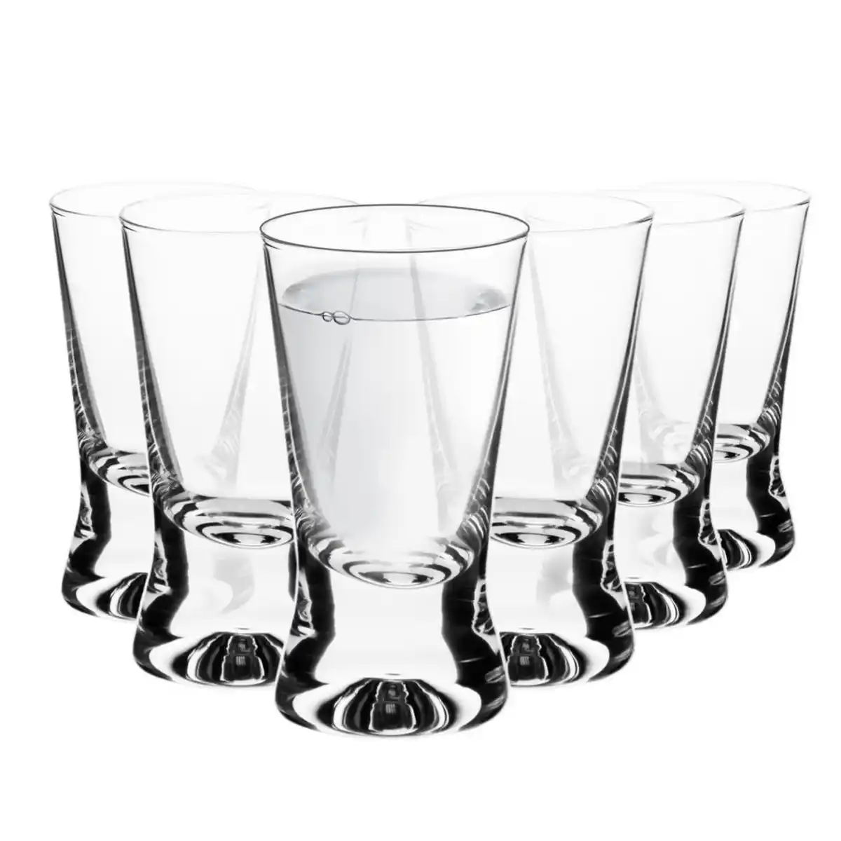 Bild 1 von Krosno Glass Schnapsgläser,, Transparent, Glas, Hergestellt in Europa, leicht zu reinigen, Essen & Trinken, Gläser, Schnapsgläser