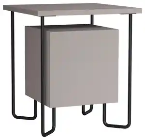 Nachttisch Acres ca. 40x45x40 cm Beige, Beige