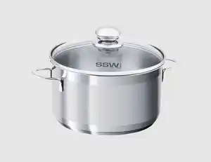 Kochtopf mit Glasdeckel City 3,6 l