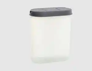 Schüttdose 2,4l klar/grau