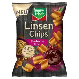 Funny-frisch Linsen Chips BBQ Style 90g