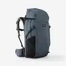 Bild 1 von FORCLAZ Reiserucksack Damen Kofferöffnung - Travel 900 50+6 l grau