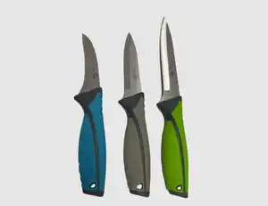Küchenmesser 3er mit Softgrip