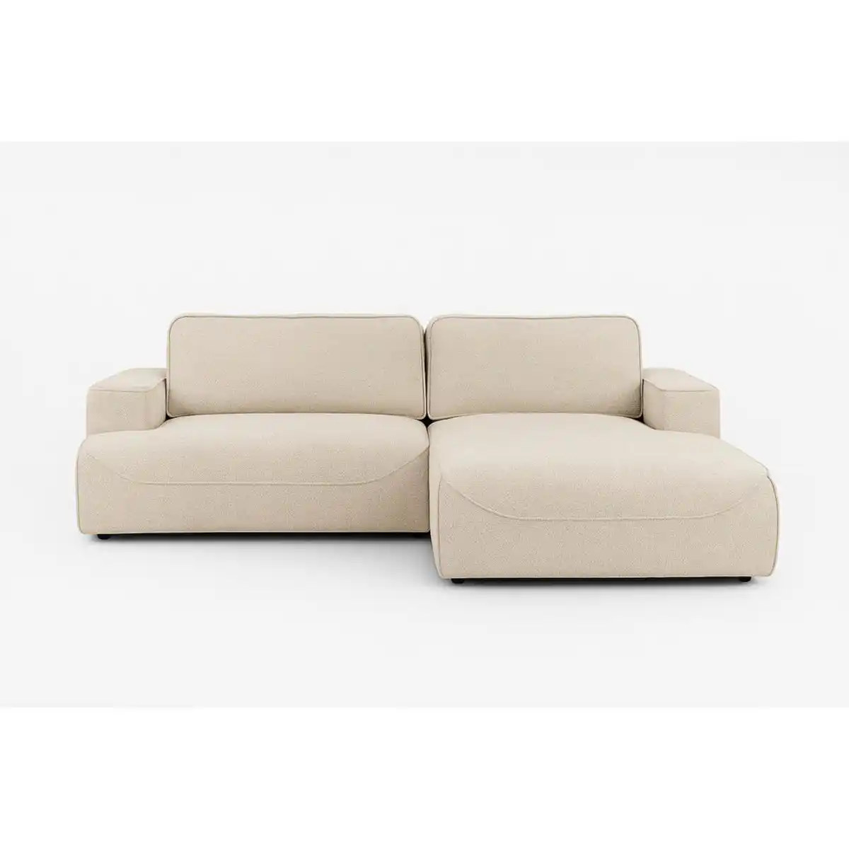 Bild 1 von KS Home Concept Ecksofa, Beige, Textil, 271x195 cm, Wohnzimmer, Sofas & Couches, Wohnlandschaften, Ecksofas