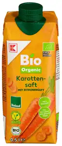 K-BIO ORGANIC Bioland Karottensaft, 500-ml-Packg.