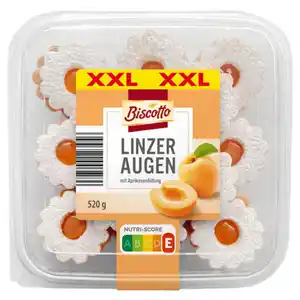 BISCOTTO Linzer Augen XXL 520 g