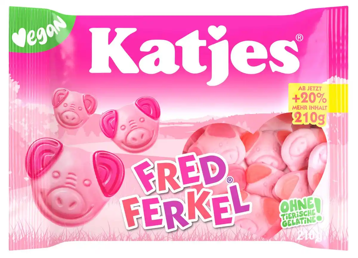 Bild 1 von KATJES Fruchtgummis oder Lakritze, 210-g-Beutel
