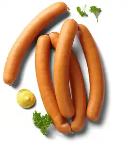 K-WERTSCHÄTZE Bockwurst mit Rindfleisch, 100 g