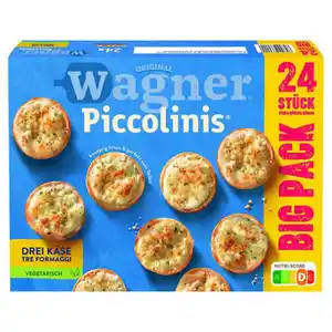 WAGNER Piccolinis 720 g, Drei-Käse
