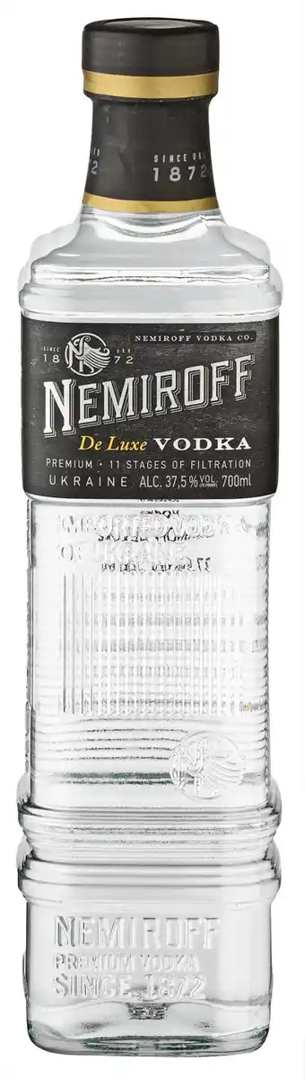 Bild 1 von NEMIROFF De Luxe Vodka, 0,7-l-Fl.