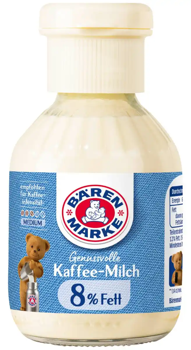Bild 1 von BÄRENMARKE Genussvolle Kaffee-Milch, 170-g-Fl.