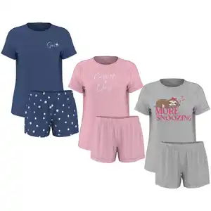 ESMARA® Damen-Pyjama, 2-teilig