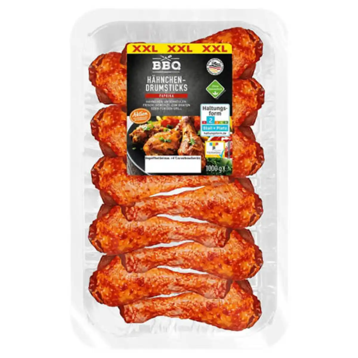 Bild 1 von BBQ Hähnchen Drumsticks gewürzt 1 kg