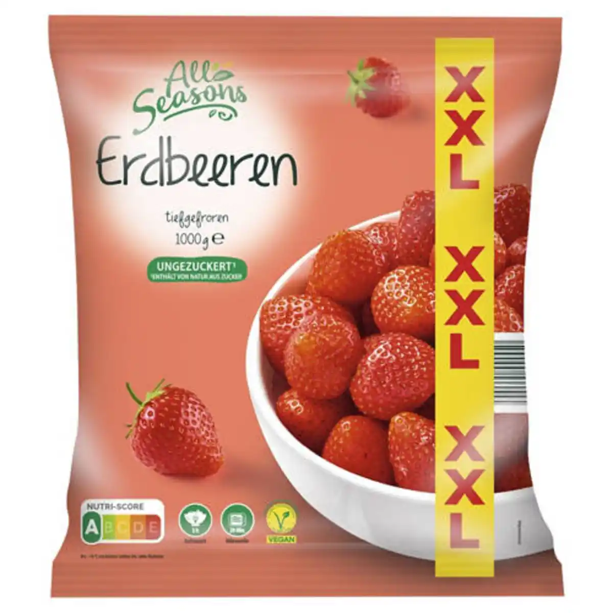 Bild 1 von ALL SEASONS Früchte 1 kg, Erdbeeren