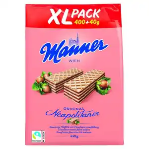 MANNER Waffelschnitten XL 440 g, Original Neapolitaner