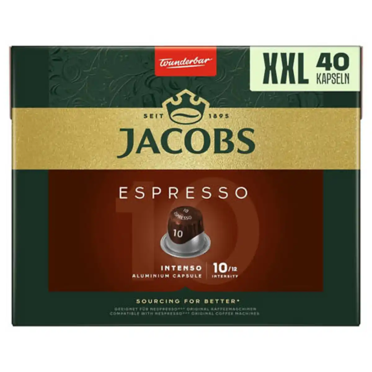 Bild 1 von JACOBS Kaffeekapseln 208 g, Espresso Intenso