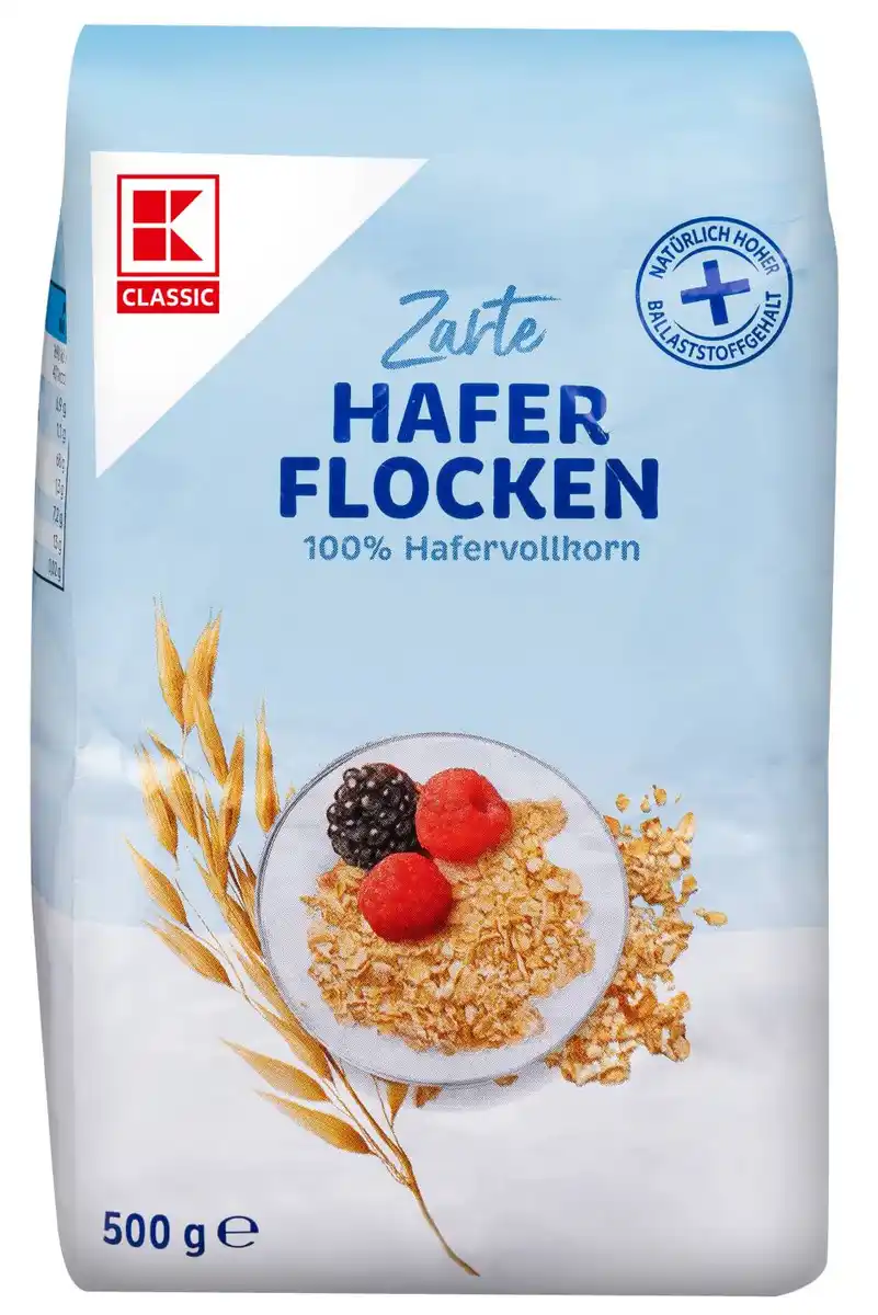Bild 1 von K-CLASSIC Haferflocken, 500-g-Packg.