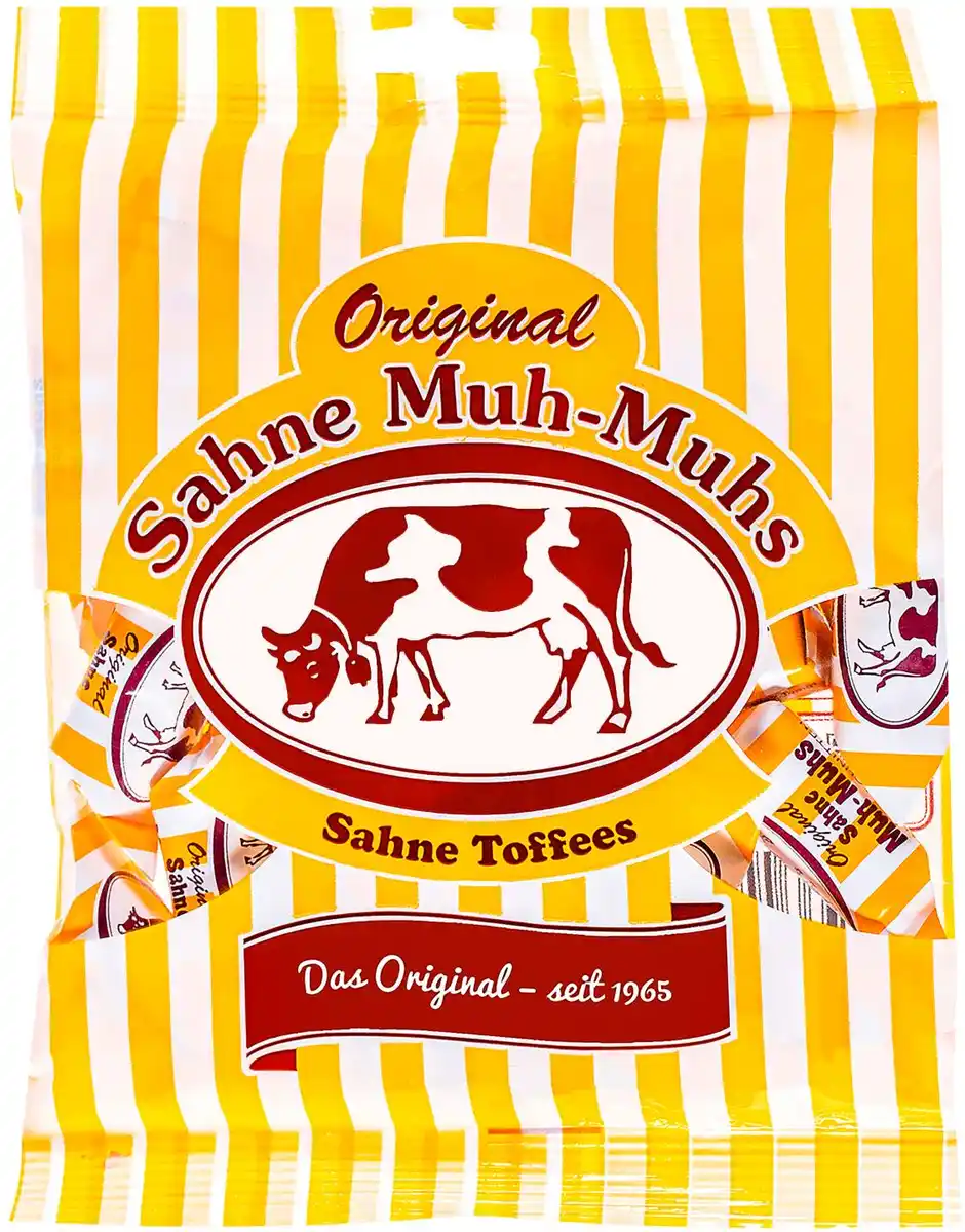 Bild 1 von MUH-MUHS Sahne-Toffees, 215-g-Packg.