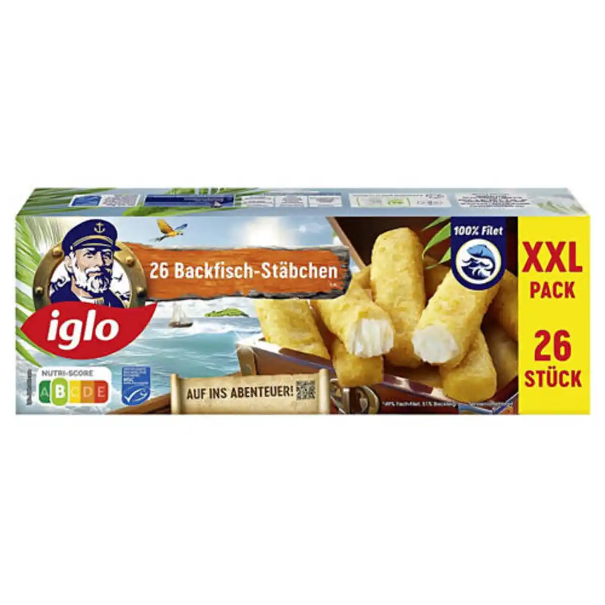 Bild 1 von IGLO Fischstäbchen XXL 840 g