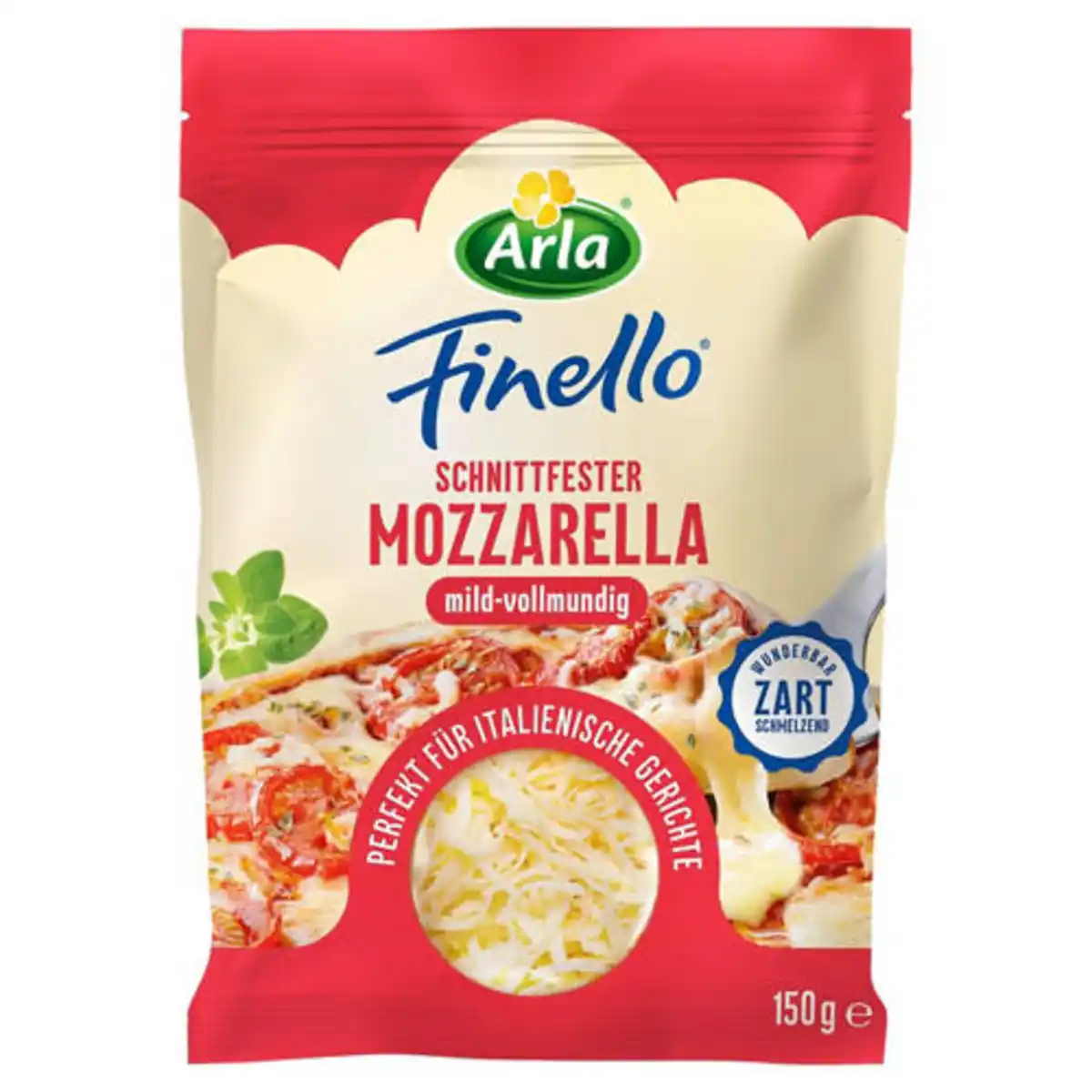 Bild 1 von ARLA Finello 150 g, Pizzakäse