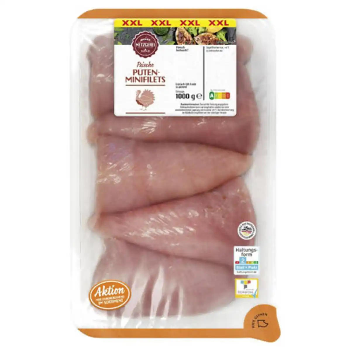 Bild 1 von MEINE METZGEREI Pute Minifilet XXL 1 kg