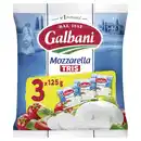 Bild 1 von GALBANI Mozzarella Tris 375 g, Classic