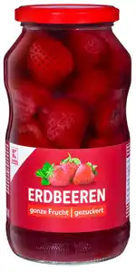 K-CLASSIC Erdbeeren, 680-g-Glas