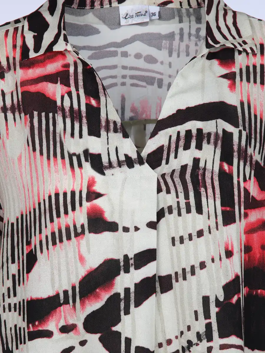 Bild 3 von Damen Kleid mit Alloverprint Schwarz