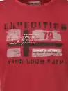 Bild 3 von Herren Shirt mit Frontprint Rot