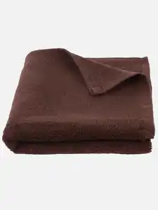 Duschtuch uniufarben, 70x130cm Braun