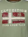Bild 3 von Herren Shirt mit Frontprint Grün