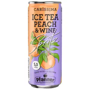 Carissima Ice Tea Peach & Wine Spritz Pfanner 0,25l