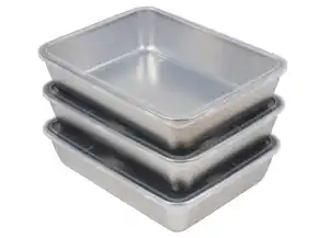 Panierset 3 Metallschalen